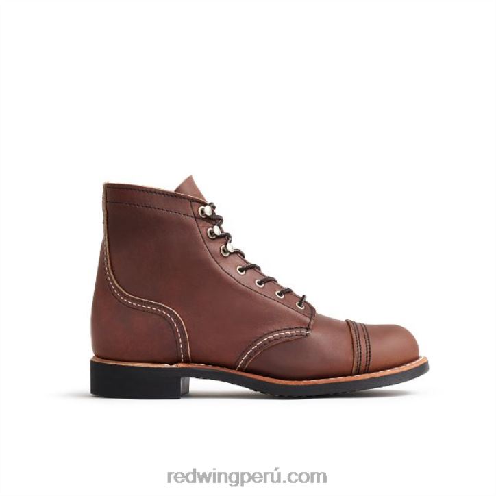 ambar_x22t184_red_wing_heritage_bota_corta_de_mujer_estilo_3366_iron_ranger_en_piel_de_vacuno.jpg ámbar X22T184 Red Wing heritage - bota corta de mujer estilo 3366 iron ranger en piel de vacuno - Image 1