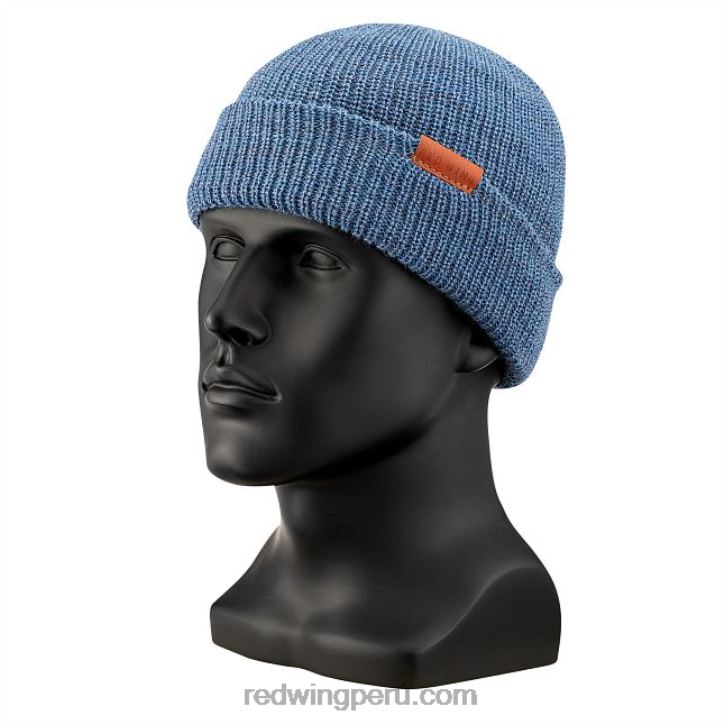 azul_x22t271_red_wing_gorro_de_punto_con_logo_de_ala_estilo_97455_gorro_de_reloj_de_punto_unisex.jpg azul X22T271 Red Wing gorro de punto con logo de ala estilo 97455 gorro de reloj de punto unisex - Image 1