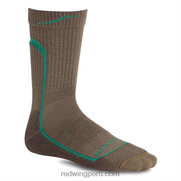 caqui_verde_azulado_x22t212_red_wing_estilo_97673_calcetines_de_algodon_ragg_quarter_crew_paquete_de_2_calcetines_de_algodon_ragg_quarter_crew_para_mujer.jpg caqui/verde azulado X22T212 Red Wing estilo 97673 calcetines de algodón ragg quarter crew - paquete de 2 calcetines de algodón ragg quarter crew para mujer - Image 1
