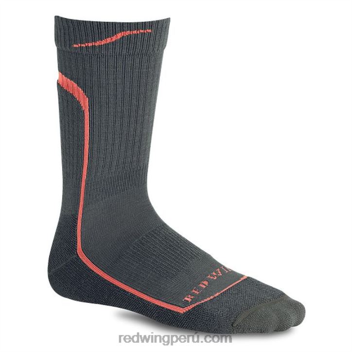carbon_coral_x22t220_red_wing_estilo_97287_calcetin_de_trabajo_de_lana_merino_unisex_calcetin_de_lana_merino_unisex.jpg carbón/coral X22T220 Red Wing estilo 97287 calcetín de trabajo de lana merino unisex calcetín de lana merino unisex - Image 1