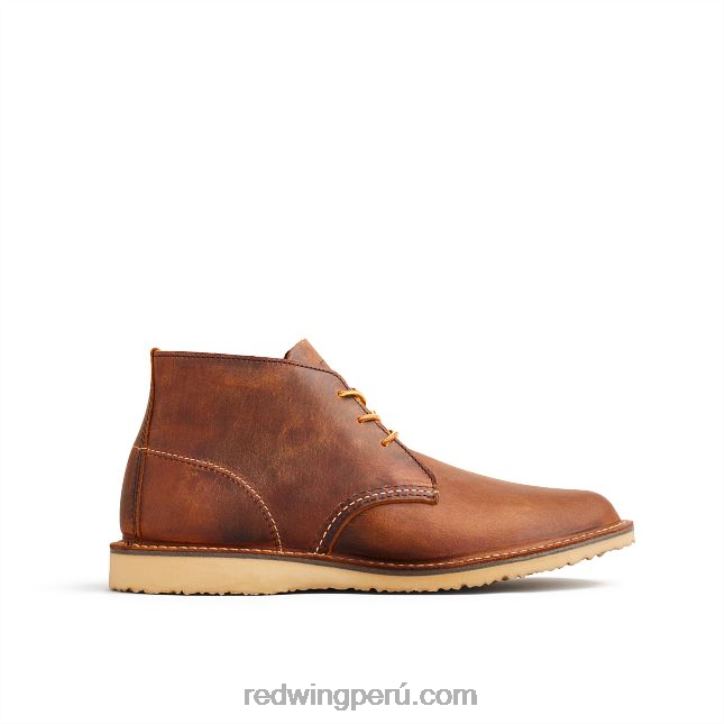 cobre_x22t178_red_wing_heritage_bota_de_6_pulgadas_para_hombre_estilo_3311_weekender_chelsea_en_cuero_aspero_y_resistente.jpg cobre X22T178 Red Wing heritage - bota de 6 pulgadas para hombre estilo 3311 weekender chelsea en cuero áspero y resistente - Image 1