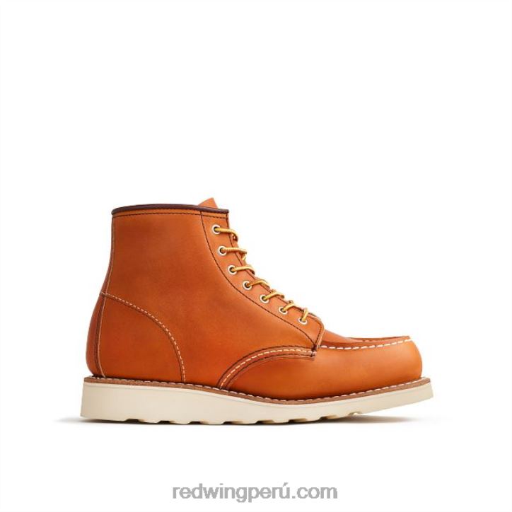 dorado_x22t187_red_wing_heritage_bota_corta_estilo_mocasin_clasico_de_6_pulgadas_para_mujer_en_piel_de_limite_estilo_3373.jpg dorado X22T187 Red Wing heritage - bota corta estilo mocasín clásico de 6 pulgadas para mujer en piel de límite estilo 3373 - Image 1