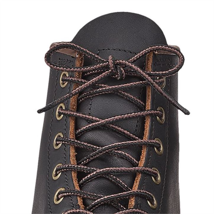 marrón oscuro X22T241 Red Wing estilo 97155 encaje encerado plano de 48 pulgadas encaje unisex en algodón encerado - Image 2