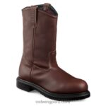marrón X22T104 Red Wing work - style 3504 supersole 2.0 botas de seguridad csa impermeables de 6 pulgadas para hombre
