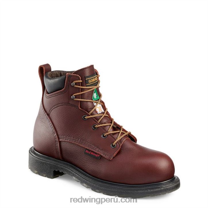 marrón X22T105 Red Wing work - estilo 2412 supersole 2.0 botas de seguridad csa con punta de seguridad impermeables y aisladas de 8 pulgadas para hombres - Image 1