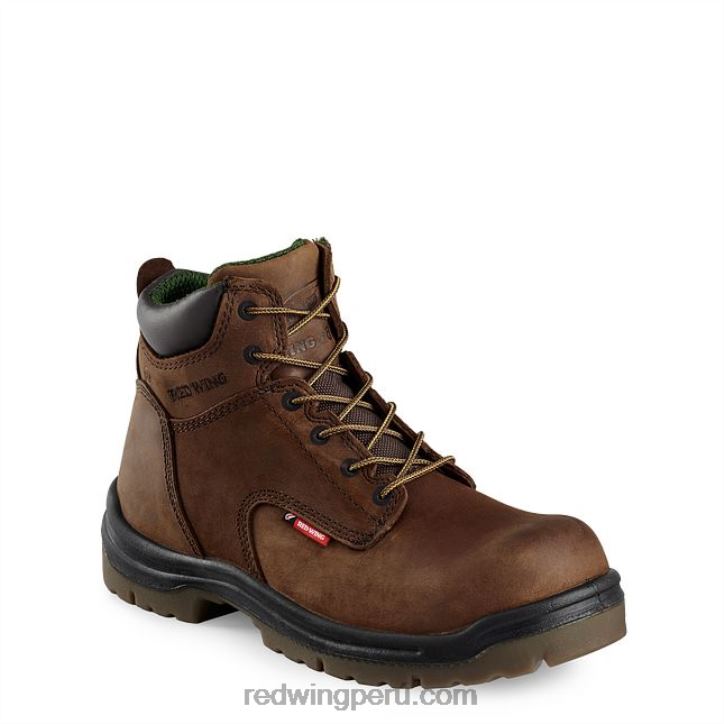 marrón X22T111 Red Wing botas metguard con punta de seguridad de 6 pulgadas para hombre estilo 4456 king toe - Image 1