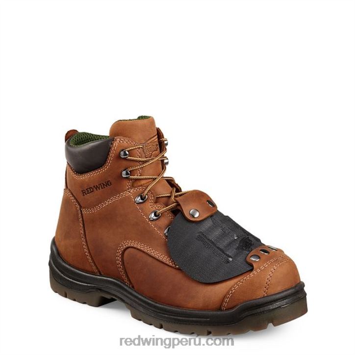 marrón X22T112 Red Wing trabajo - estilo 6674 truhiker botas impermeables para excursionistas con punta de seguridad para hombres de 6 pulgadas - Image 1