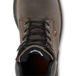 marrón X22T114 Red Wing trabajo - estilo 4420 loggermax botas impermeables con punta de seguridad para hombre de 9 pulgadas - Image 4