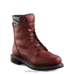 marrón X22T117 Red Wing botas de trabajo con punta de seguridad impermeables boa de 6 pulgadas para hombre estilo 4216 flexbond