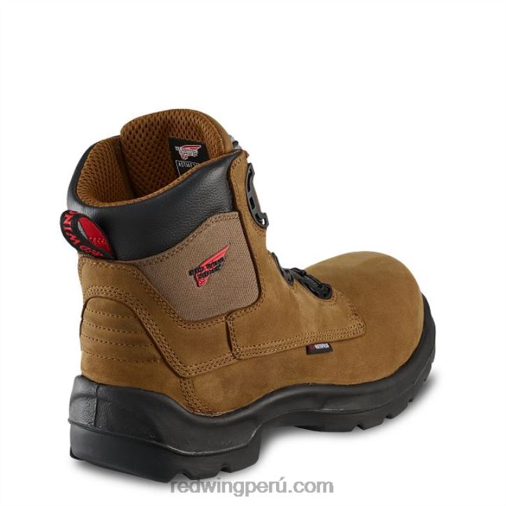 marrón X22T118 Red Wing trabajo - estilo 3531 tradesman boa para hombre de 8 pulgadas, resistente al agua, bota con punta de seguridad csa - Image 2