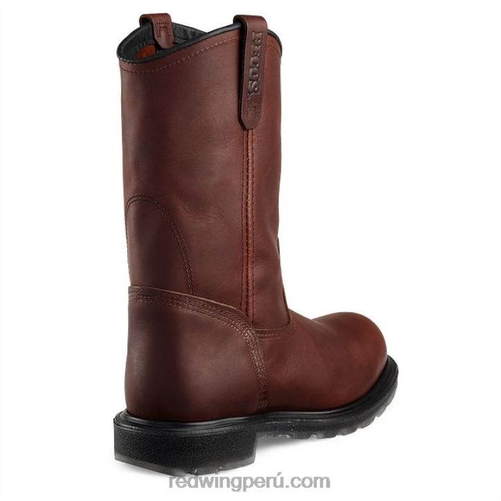 marrón X22T122 Red Wing trabajo - estilo 3508 supersole 2.0 botas de punta de seguridad csa de 8 pulgadas para hombres - Image 2