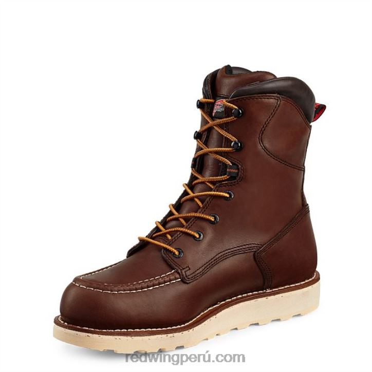 marrón X22T127 Red Wing botas de trabajo impermeables csa con punta de seguridad de 6 pulgadas para hombre estilo 3506 king toe - Image 3