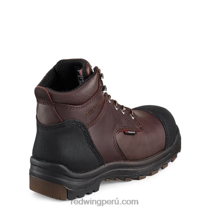 marrón X22T128 Red Wing trabajo - estilo 4217 dynaforce botas impermeables con punta de seguridad para hombre de 6 pulgadas - Image 2