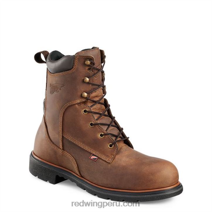 marrón X22T131 Red Wing trabajo - estilo 1172 dynaforce bota impermeable para hombre de 11 pulgadas con punta suave y sin cordones - Image 1