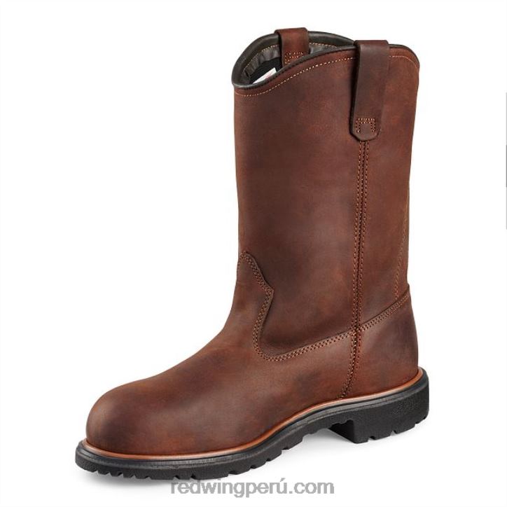 marrón X22T132 Red Wing trabajo - estilo 2281 ecolite men's safety toe oxford - Image 3