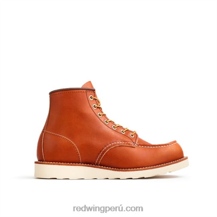 marron_x22t173_red_wing_heritage_bota_de_6_pulgadas_para_hombre_estilo_8138_mocasin_clasico_en_piel_resbaladiza_al_aceite.jpg marrón X22T173 Red Wing heritage - bota de 6 pulgadas para hombre estilo 8138 mocasín clásico en piel resbaladiza al aceite - Image 1