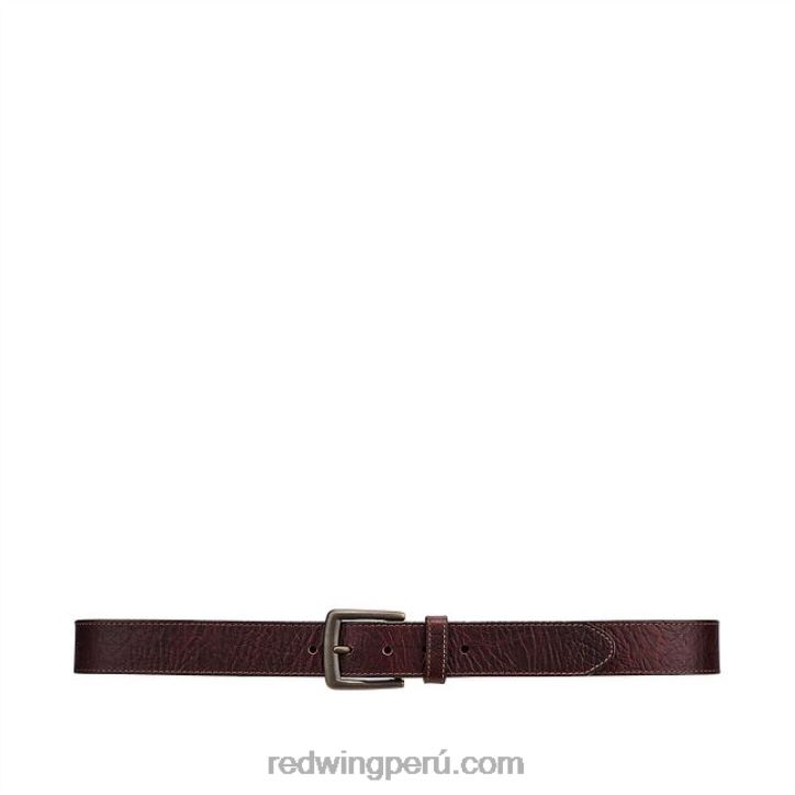 marron_x22t306_red_wing_cinturon_de_cuero_modelo_96500_cinturon_de_hombre_en_cuero_rojizo_pionero.jpg marrón X22T306 Red Wing cinturón de cuero modelo 96500 cinturón de hombre en cuero rojizo pionero - Image 1