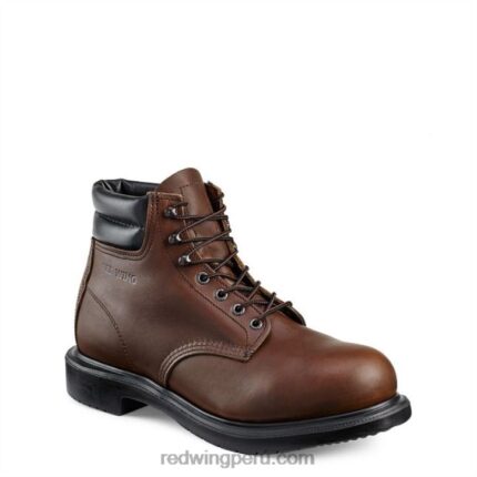 marrón X22T65 Red Wing trabajo - estilo 2216 loggermax botas impermeables con punta de seguridad para hombre de 9 pulgadas