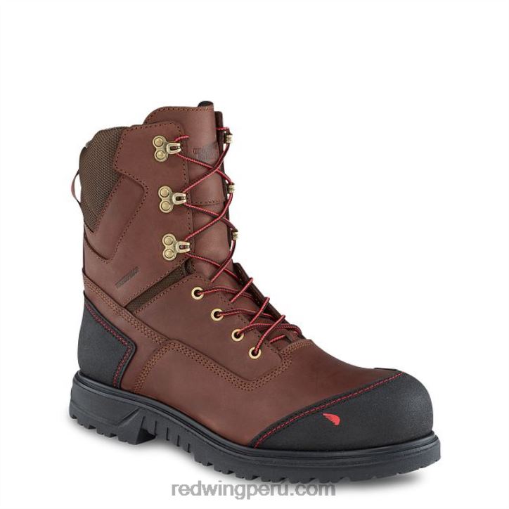 marrón X22T67 Red Wing trabajo - estilo 4499 truwelt botas metguard impermeables de 10 pulgadas para hombres - Image 1