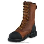marrón X22T68 Red Wing trabajo - estilo 2401 flexforce botas de seguridad impermeables para hombres de 6 pulgadas - Image 3