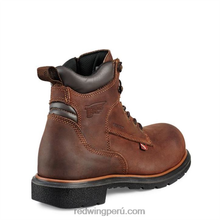 marrón X22T6 Red Wing estilo 96570 billetera de dos pliegues billetera unisex - Image 2
