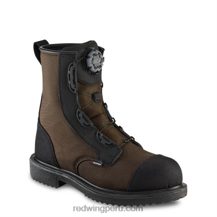 marrón X22T72 Red Wing botas de trabajo impermeables con punta de seguridad de 6 pulgadas para hombre estilo 4423 crv - Image 1