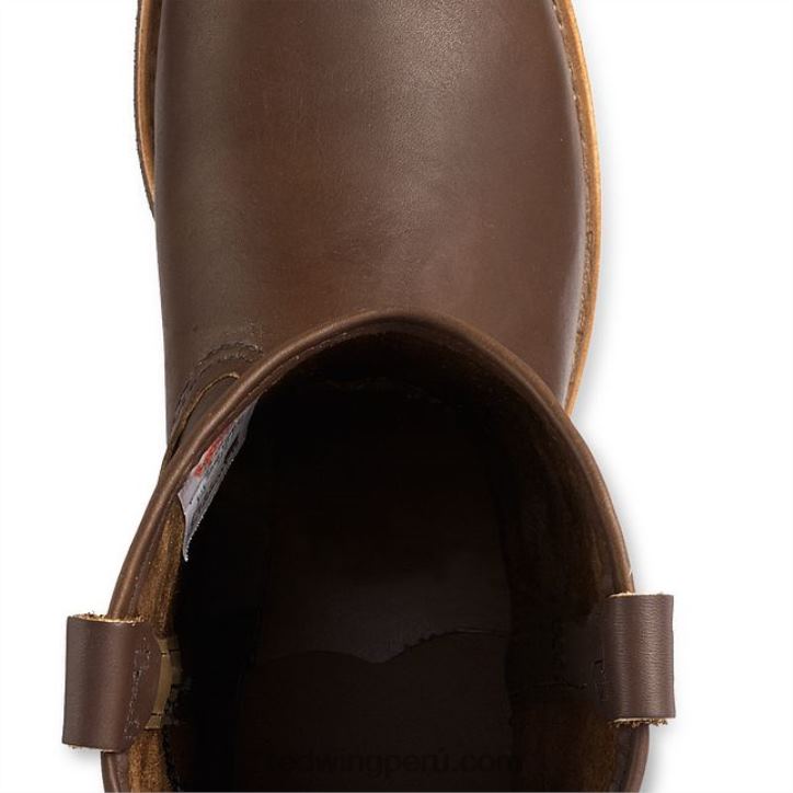 marrón X22T74 Red Wing trabajo - estilo 607 supersole 2.0 bota de punta blanda para hombre de 6 pulgadas - Image 4