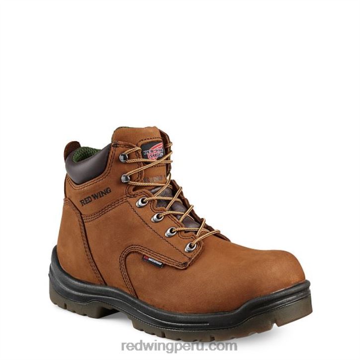 marrón X22T77 Red Wing trabajo - estilo 8692 truhiker botas de excursionista de punta suave de 5 pulgadas para hombres - Image 1