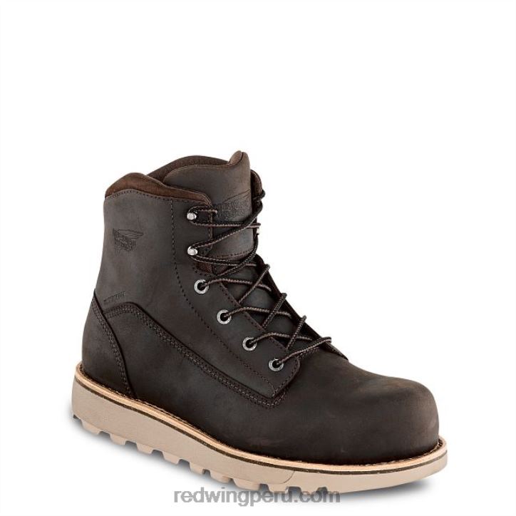 marron_x22t7_red_wing_estilo_96571_billetera_de_tres_pliegues_billetera_unisex.jpg marrón X22T7 Red Wing estilo 96571 billetera de tres pliegues billetera unisex - Image 1