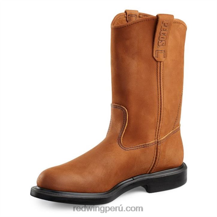 marrón X22T83 Red Wing botas de trabajo con punta suave de 6 pulgadas para hombre estilo 202 supersole - Image 3