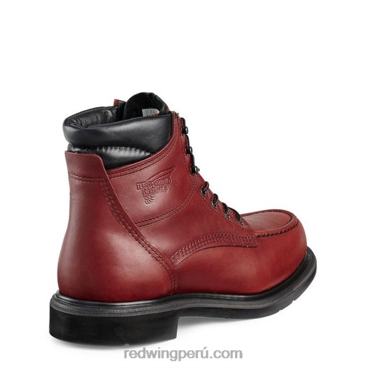 marrón X22T84 Red Wing botas de trabajo - estilo 616 loggermax para hombre de 9 pulgadas, impermeables y aisladas con punta suave - Image 2