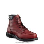 marrón X22T84 Red Wing botas de trabajo - estilo 616 loggermax para hombre de 9 pulgadas, impermeables y aisladas con punta suave