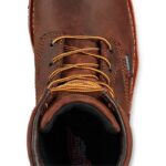 marrón X22T85 Red Wing trabajo - estilo 6617 tradesman bota de seguridad impermeable con cremallera lateral para hombre de 6 pulgadas - Image 4