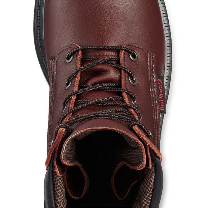 marrón X22T89 Red Wing trabajo - estilo 3507 supersole 2.0 bota de seguridad csa de 6 pulgadas para hombre - Image 4