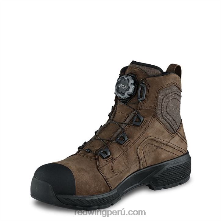 marrón X22T92 Red Wing trabajo - estilo 1222 tracción tred lite bota impermeable para hombre de 6 pulgadas con punta blanda - Image 3