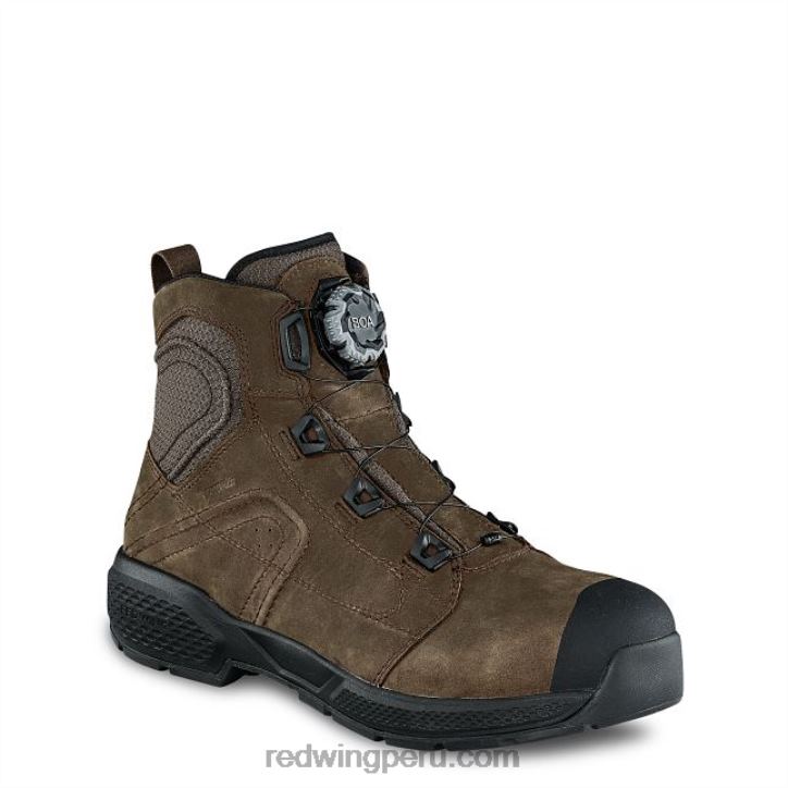 marrón X22T92 Red Wing trabajo - estilo 1222 tracción tred lite bota impermeable para hombre de 6 pulgadas con punta blanda - Image 1