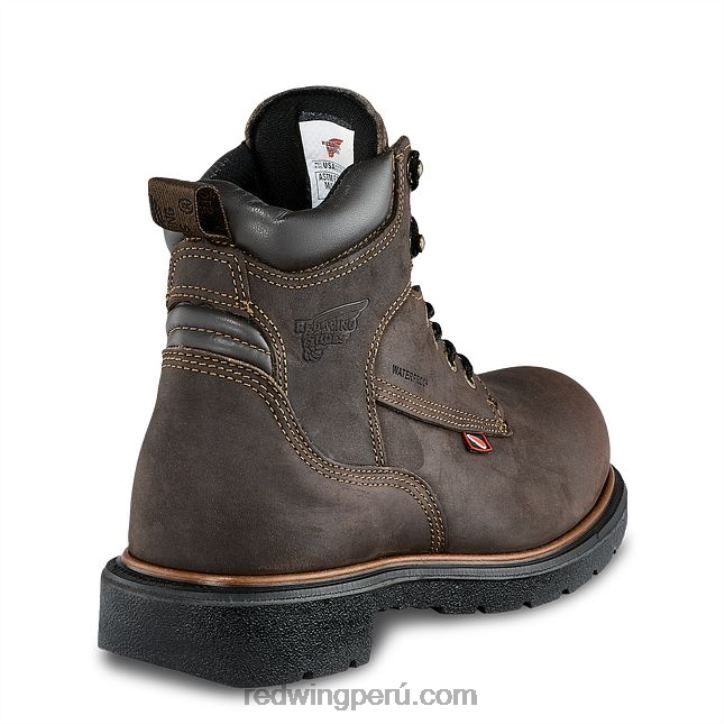 marrón X22T97 Red Wing trabajo - estilo 3573 brnr xp botas impermeables con punta de seguridad csa para hombre de 8 pulgadas - Image 2