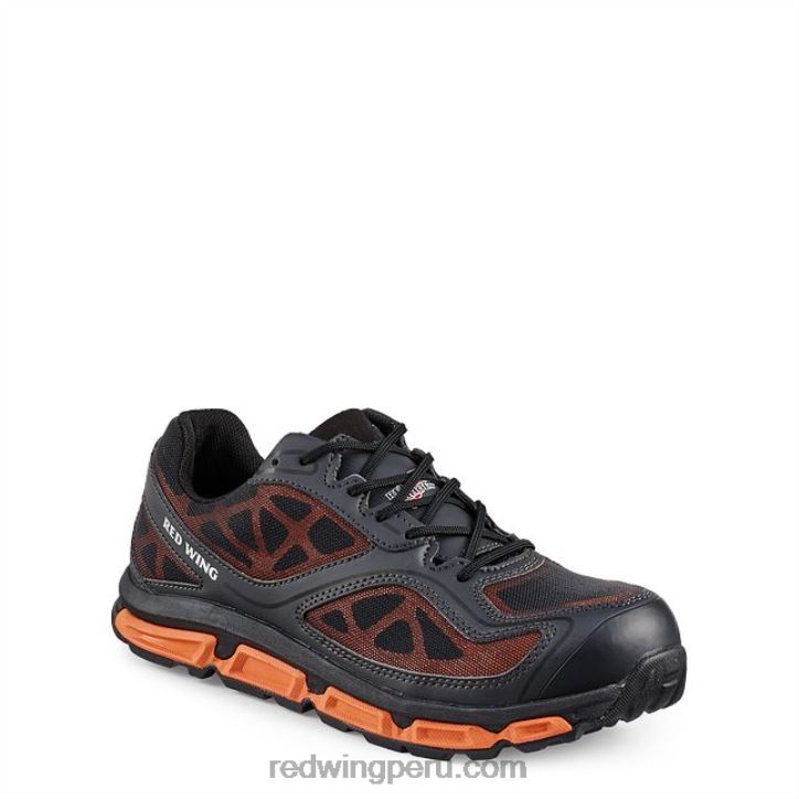 negro_naranja_x22t136_red_wing_trabajo_estilo_8336_cooltech_atletismo_zapato_de_trabajo_atletico_de_punta_suave_para_hombres.jpg negro/naranja X22T136 Red Wing trabajo - estilo 8336 cooltech atletismo zapato de trabajo atlético de punta suave para hombres - Image 1