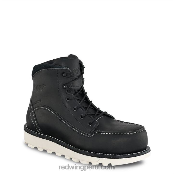 negro X22T165 Red Wing heritage - bota de 6 pulgadas para hombre estilo 8085 iron ranger en cuero áspero y resistente - Image 1