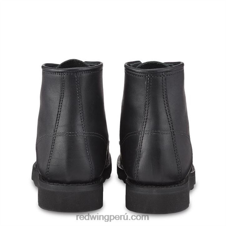 negro X22T194 Red Wing heritage - estilo 3377 botas cortas mocasines clásicas de 6 pulgadas para mujer en cuero mohave - Image 4