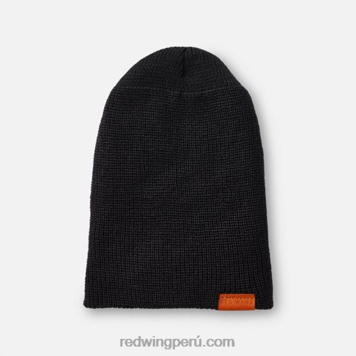 negro X22T269 Red Wing gorro de punto de lana merino estilo 97493 gorro de punto de lana merino unisex - Image 2