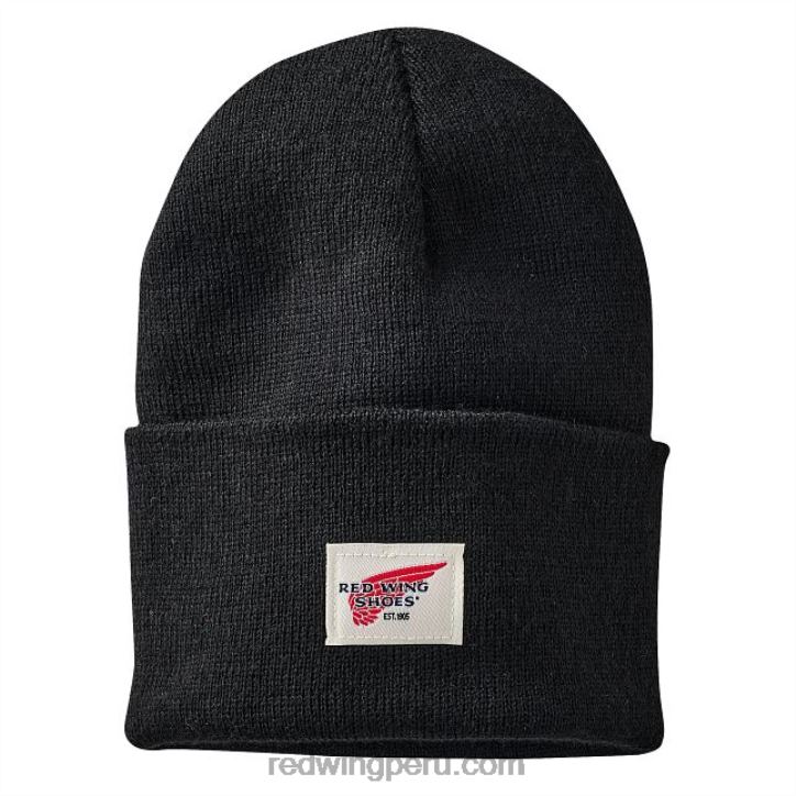 negro X22T287 Red Wing gorra con logo bordado estilo 97465 gorra con malla y logo bordado unisex - Image 1