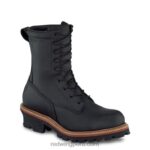 negro X22T66 Red Wing trabajo - estilo 4454 brnr xp botas de seguridad impermeables y aisladas de 8 pulgadas para hombres