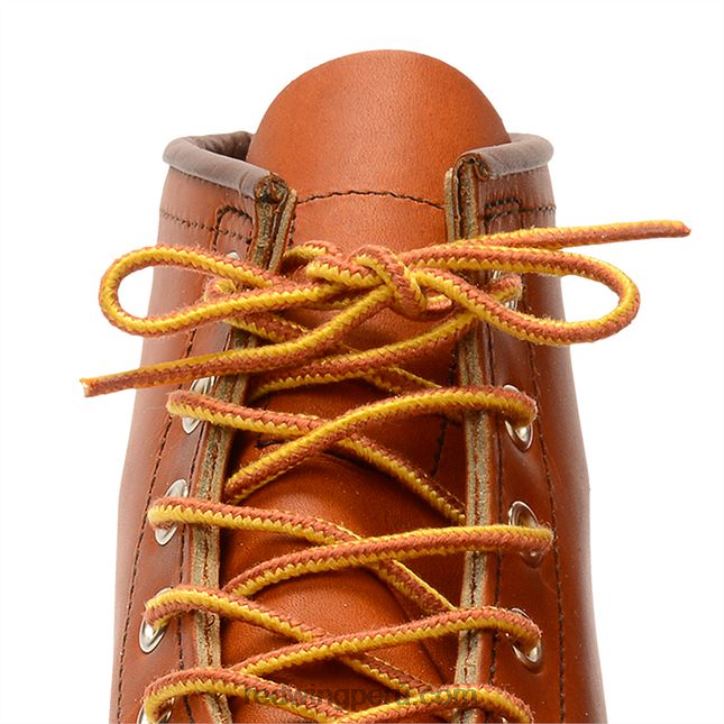tostado/dorado X22T235 Red Wing estilo 93007 encaje encerado plano de 60 pulgadas encaje unisex en algodón encerado - Image 2