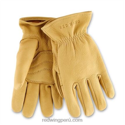 amarillo X22T315 Red Wing estilo 95237 guante de piel de ante forrado guante de hombre en piel de ante