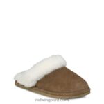 castaña X22T290 Red Wing estilo 97518 mocasines de gamuza con forro de tela mocasines para hombre con forro de tela