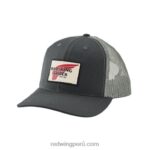gris carbón X22T288 Red Wing gorro de punto con logotipo estilo 97458 gorro de reloj de punto unisex