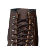marrón oscuro X22T241 Red Wing estilo 97155 encaje encerado plano de 48 pulgadas encaje unisex en algodón encerado - Image 3