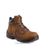marrón X22T5 Red Wing estilo 97515 mocasines de gamuza con forro polar mocasines mocasines con forro polar de piel de oveja para hombre