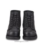 negro X22T194 Red Wing heritage - estilo 3377 botas cortas mocasines clásicas de 6 pulgadas para mujer en cuero mohave - Image 3